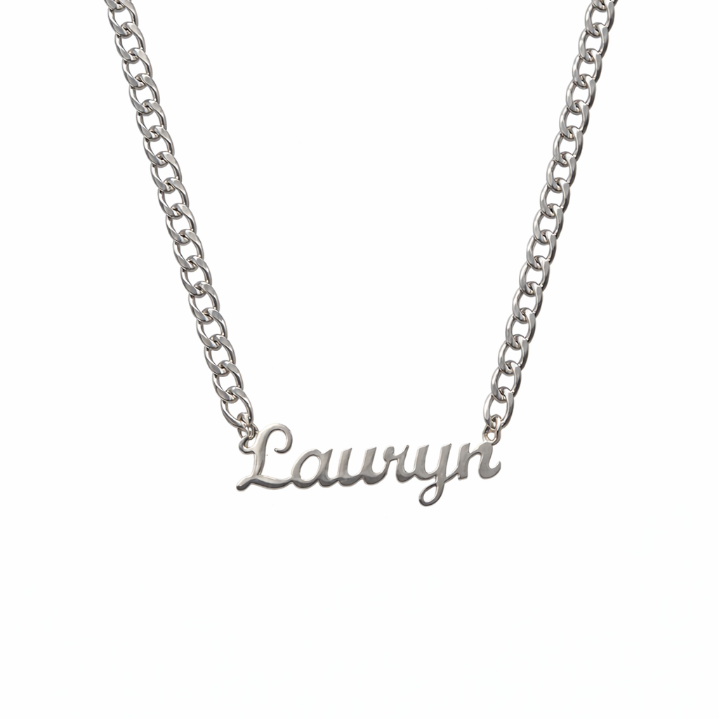 Cuban Chain Name Necklace