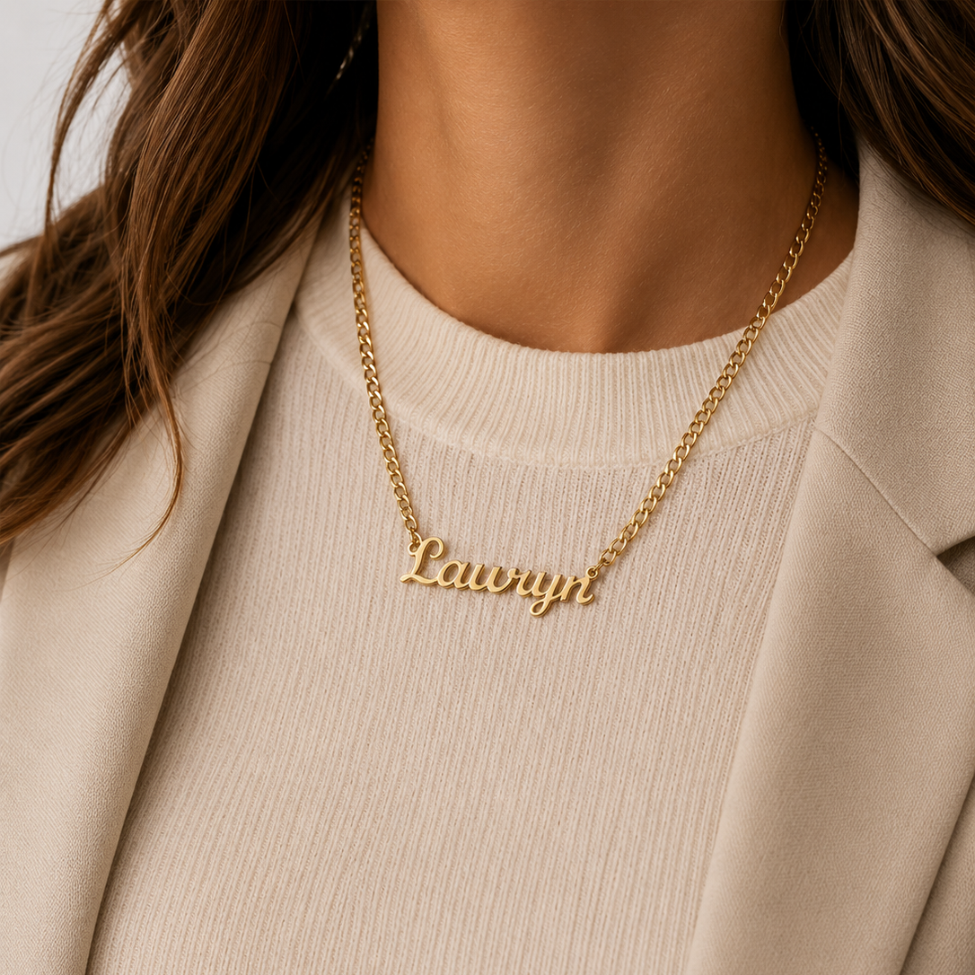 Cuban Chain Name Necklace