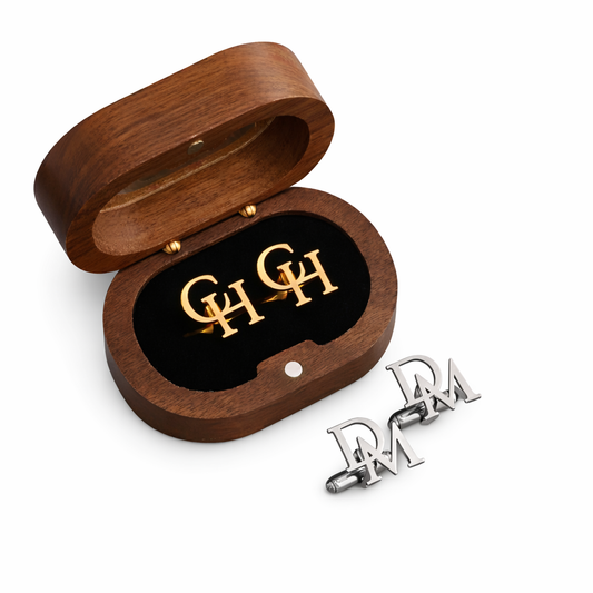 Personalised Monogram Initial Cufflinks