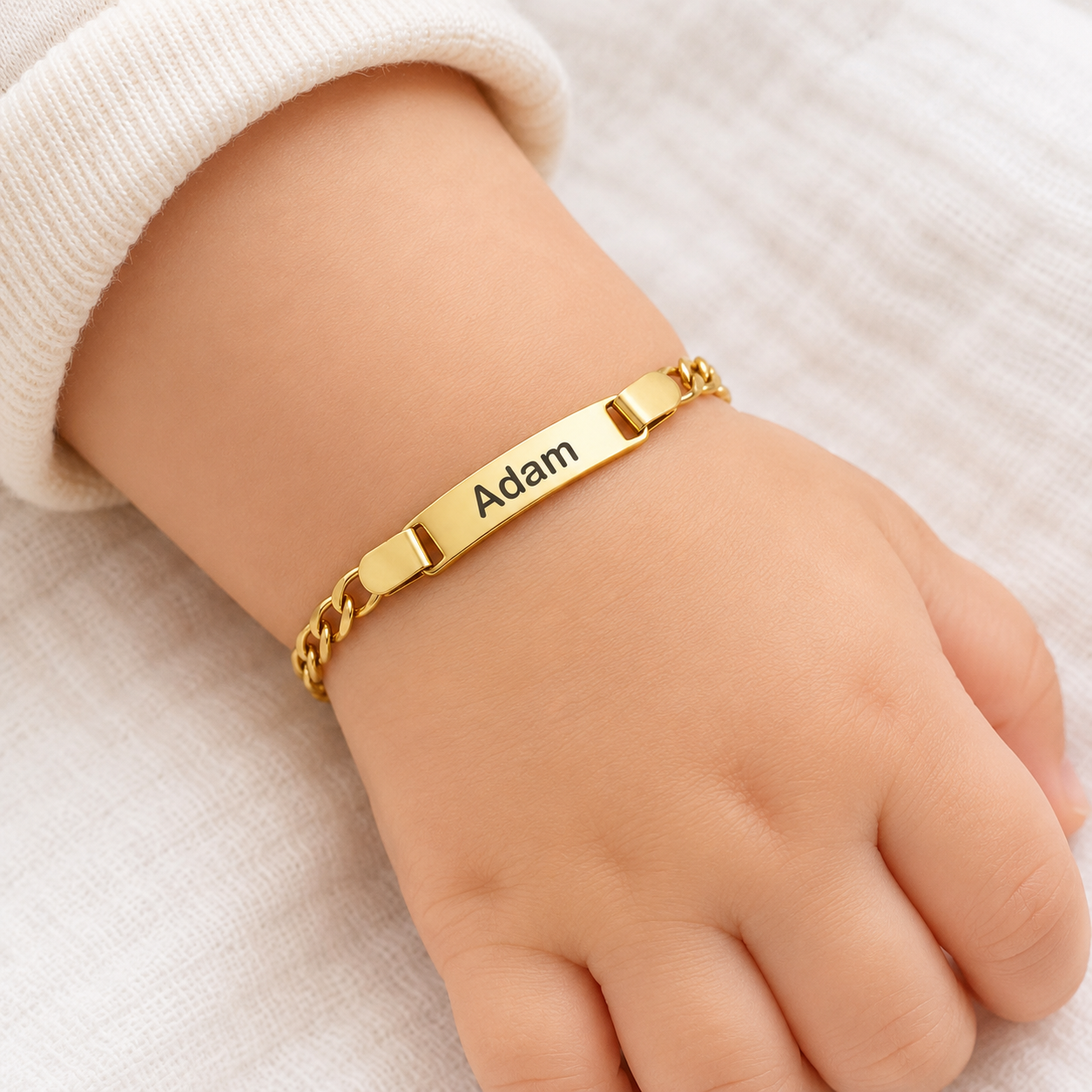 Personalised Baby & Dada Name Bracelet