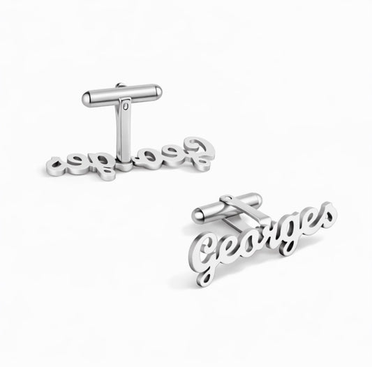 Personalised Name Cufflinks
