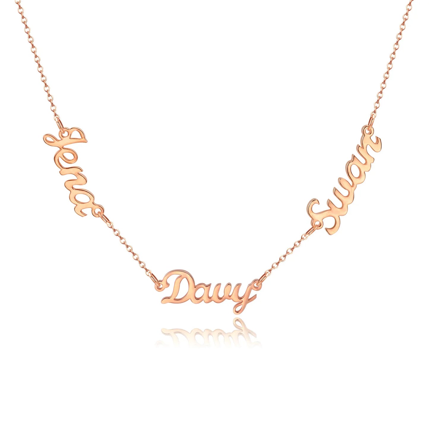 Classic Multi Name Necklace