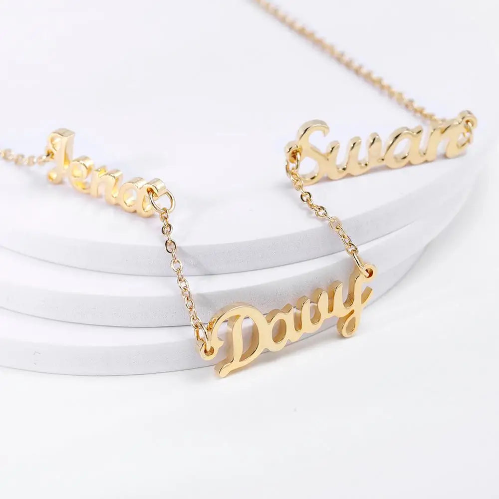 Classic Multi Name Necklace