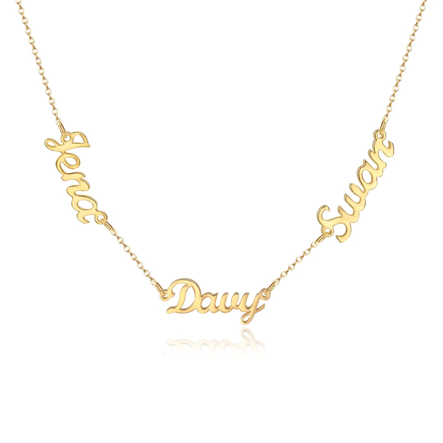 Classic Multi Name Necklace