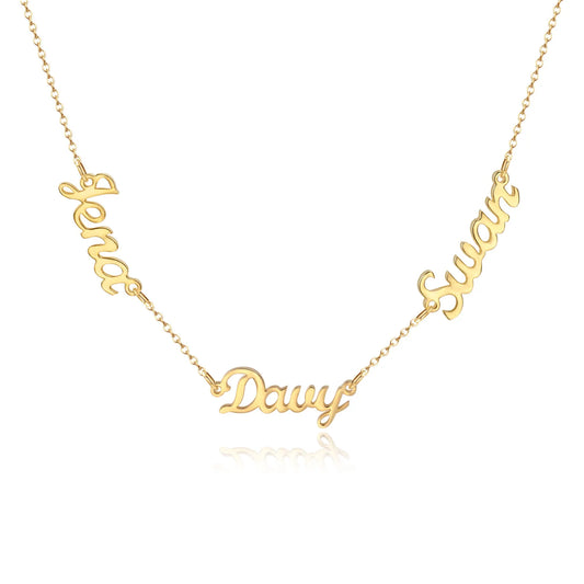 Classic Multi Name Necklace