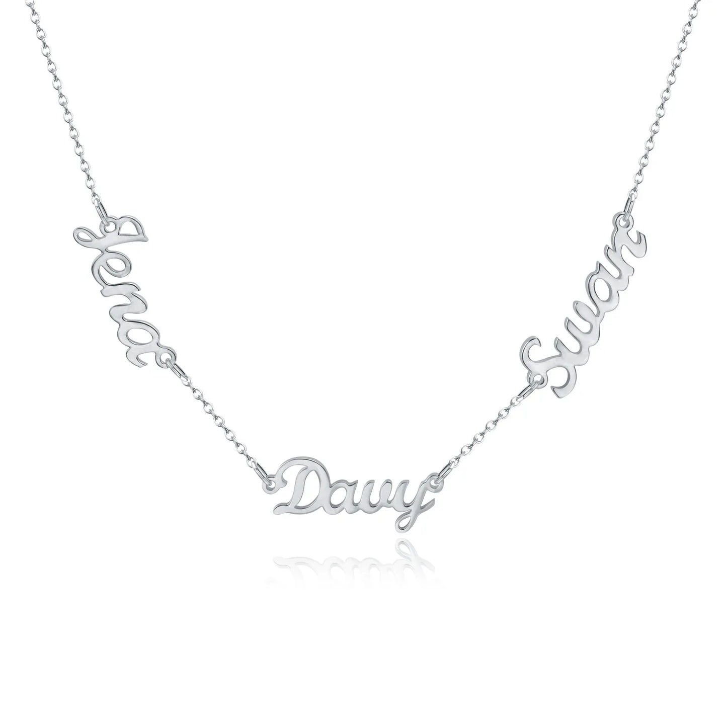Classic Multi Name Necklace