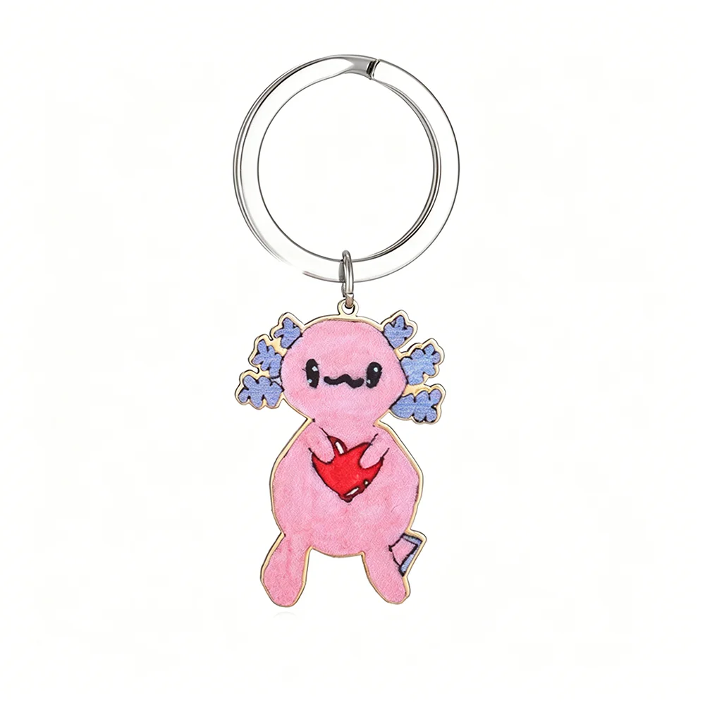 Customised Children’s Drawing Keychain