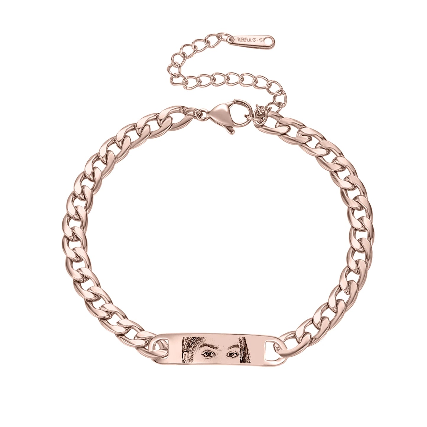 Personalised Eyes Photo Bracelet