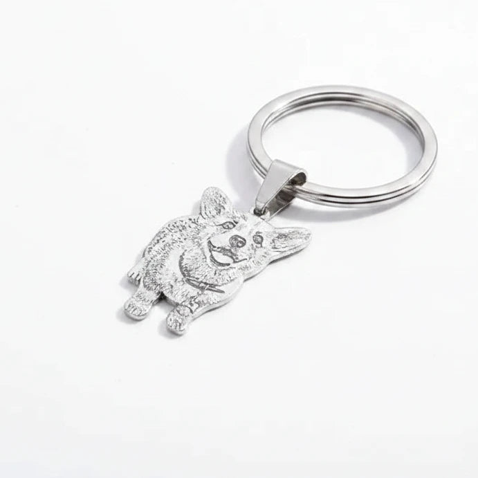 Pet Photo Keychain