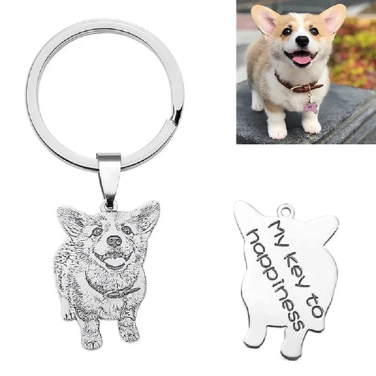 Pet Photo Keychain