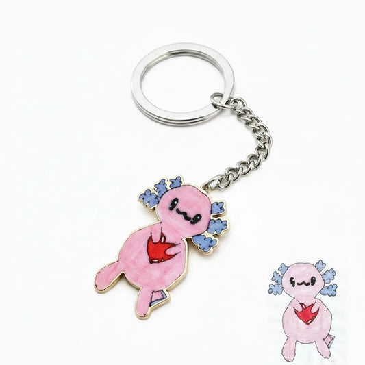Customised Children’s Drawing Keychain
