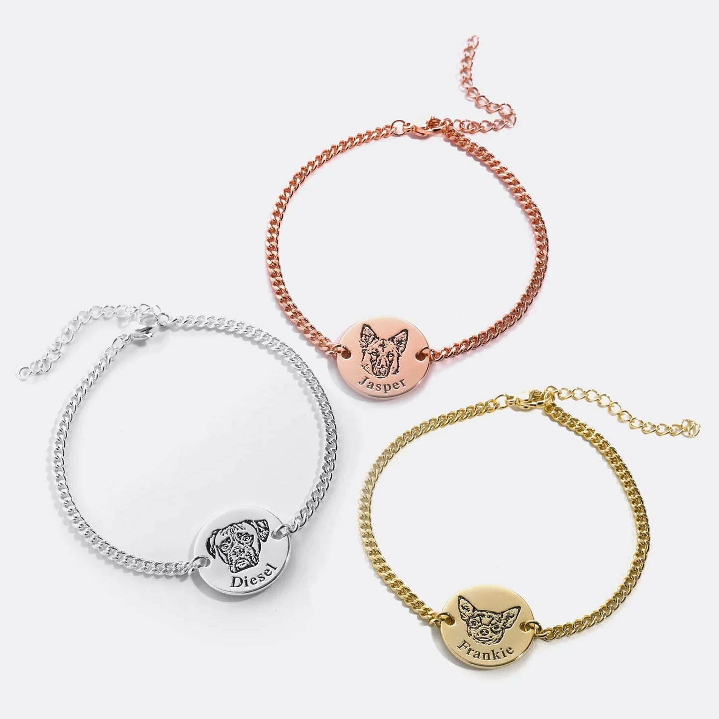 Pet Portrait Bracelets