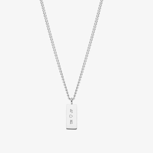Bar Name Necklace - MEN