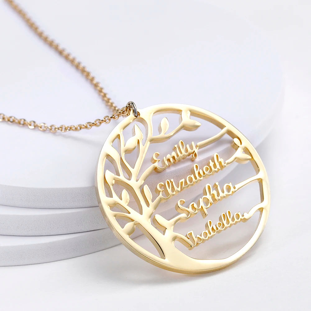 Classic Family Tree Necklace